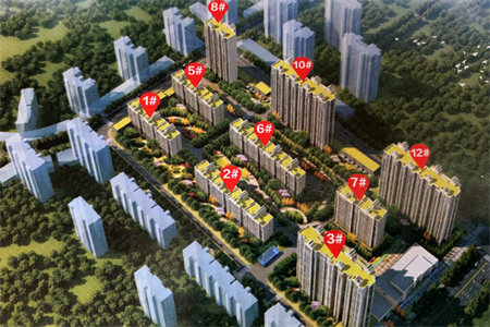 东苑名邸，套三带附房，多层全明户型，